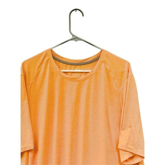 REI Co-op Tech T-Shirt XXL Tall Orange Performance Tee Moisture Wicking Lightwei - Picture 2 of 6